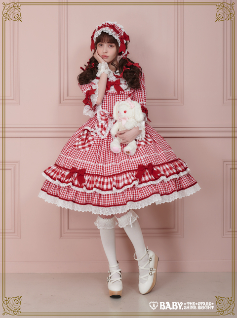 Baby the stars Sweet Gingham Doll 2点 | testandresearch.org
