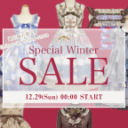 【通信販売限定】Special Winter Sale 12月29日（日）0時スタート！